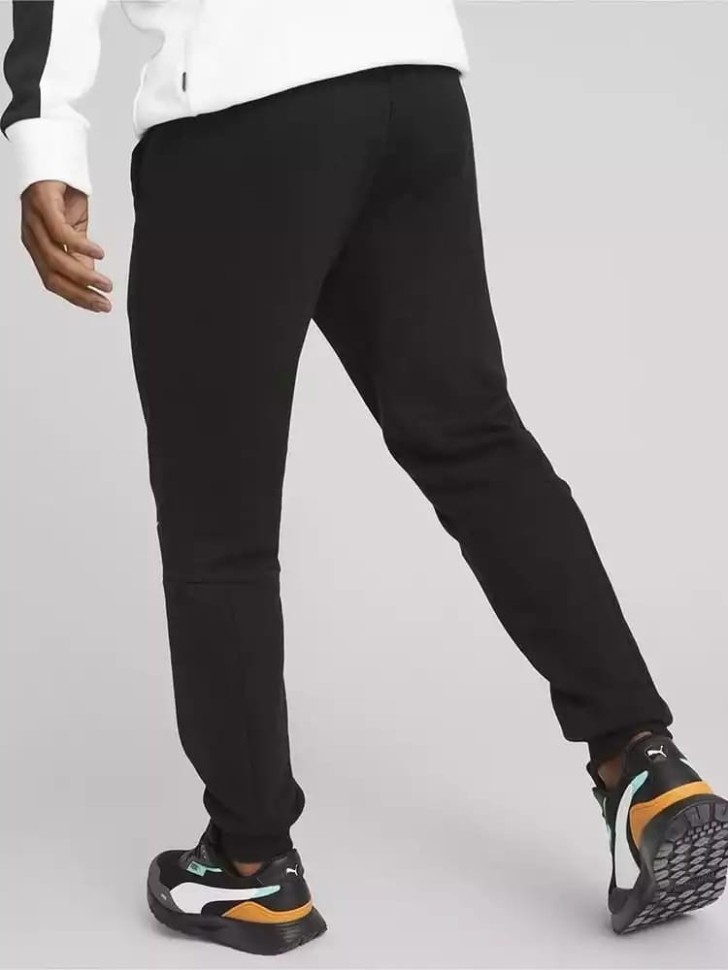 Штани чоловічі Puma ESS BLOCK x TAPE Sweatpants TR cl чорні 67517201 изображение 3