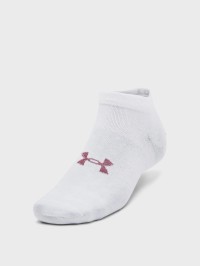 Носки  Under Armour UA Essential Low Cut 3pk белые 1382958-100 изображение 3
