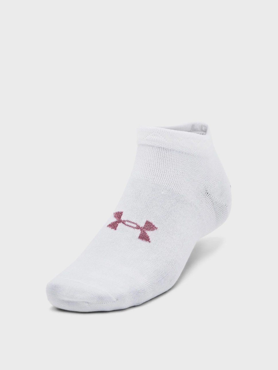 Шкарпетки Under Armour UA Essential Low Cut 3pk білі 1382958-100 — фото 3