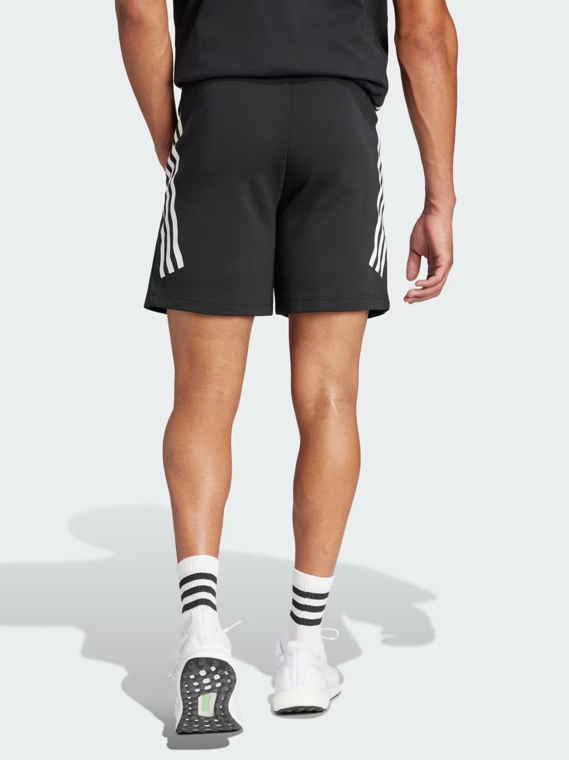 Шорти чоловічі Adidas M FI 3S SHO чорні IN3312 изображение 3