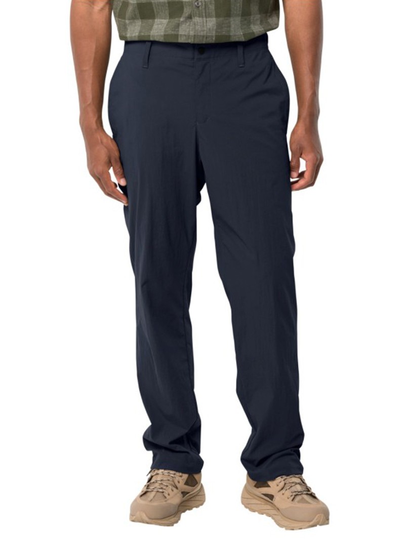 Штани чоловічі Jack Wolfskin DESERT PANTS M темно-сині 1508331-1010 изображение 2