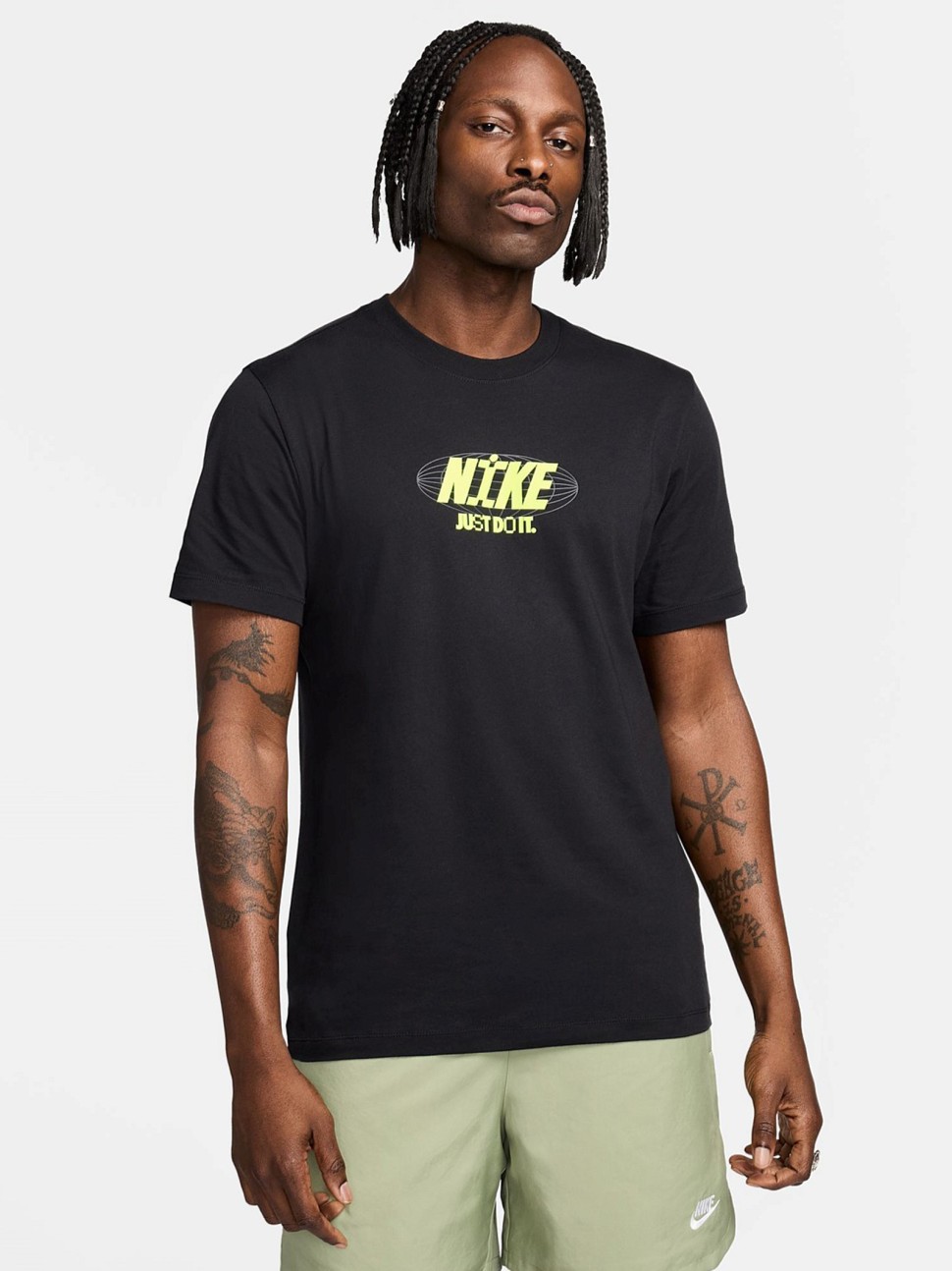 Футболка чоловіча Nike M NSW TEE OC HBR PK7 2 чорна FV3765-010 — фото 2