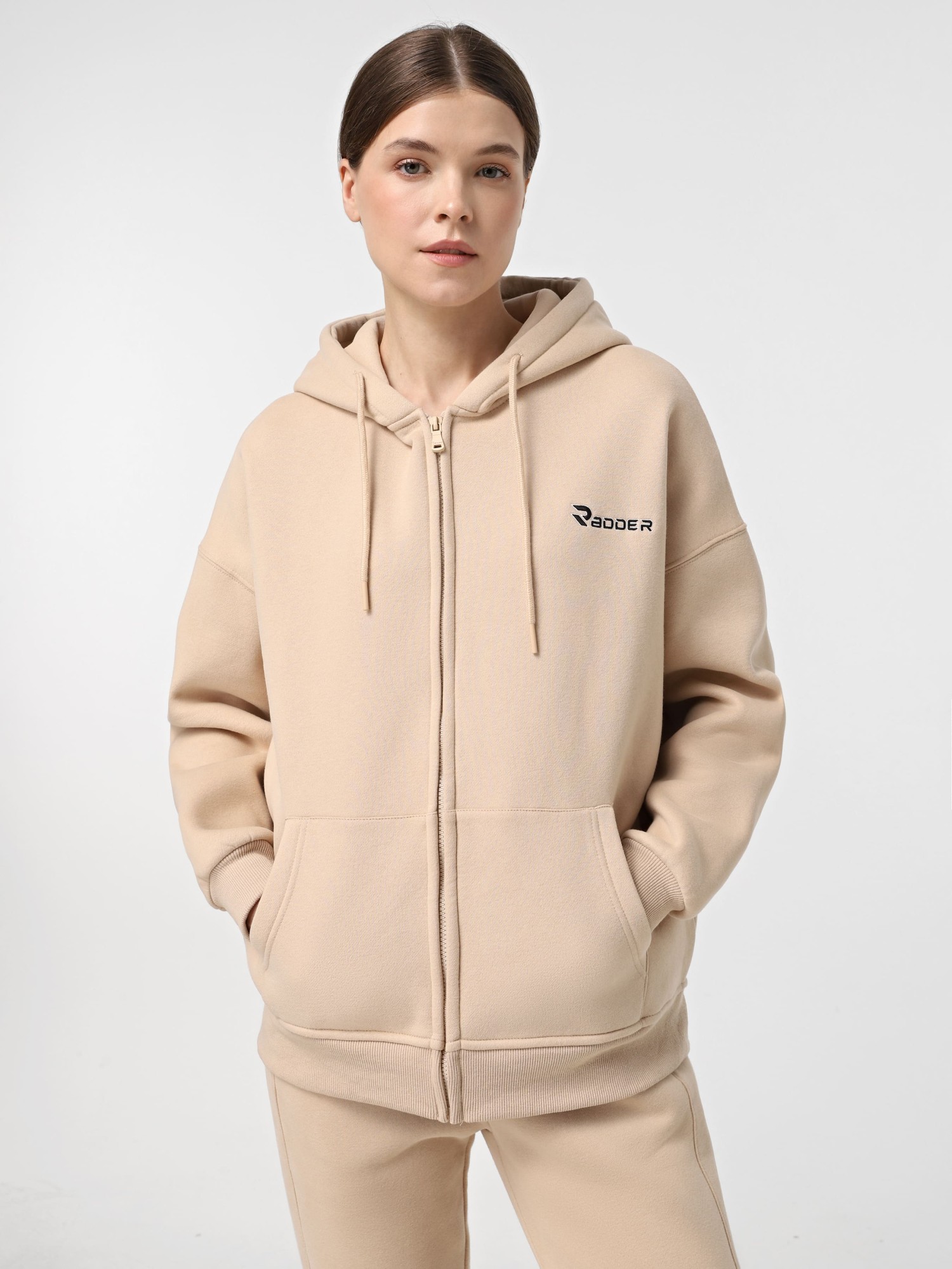 Толстовка женская Radder Silvisa бежевая 442512-125 изображение 2