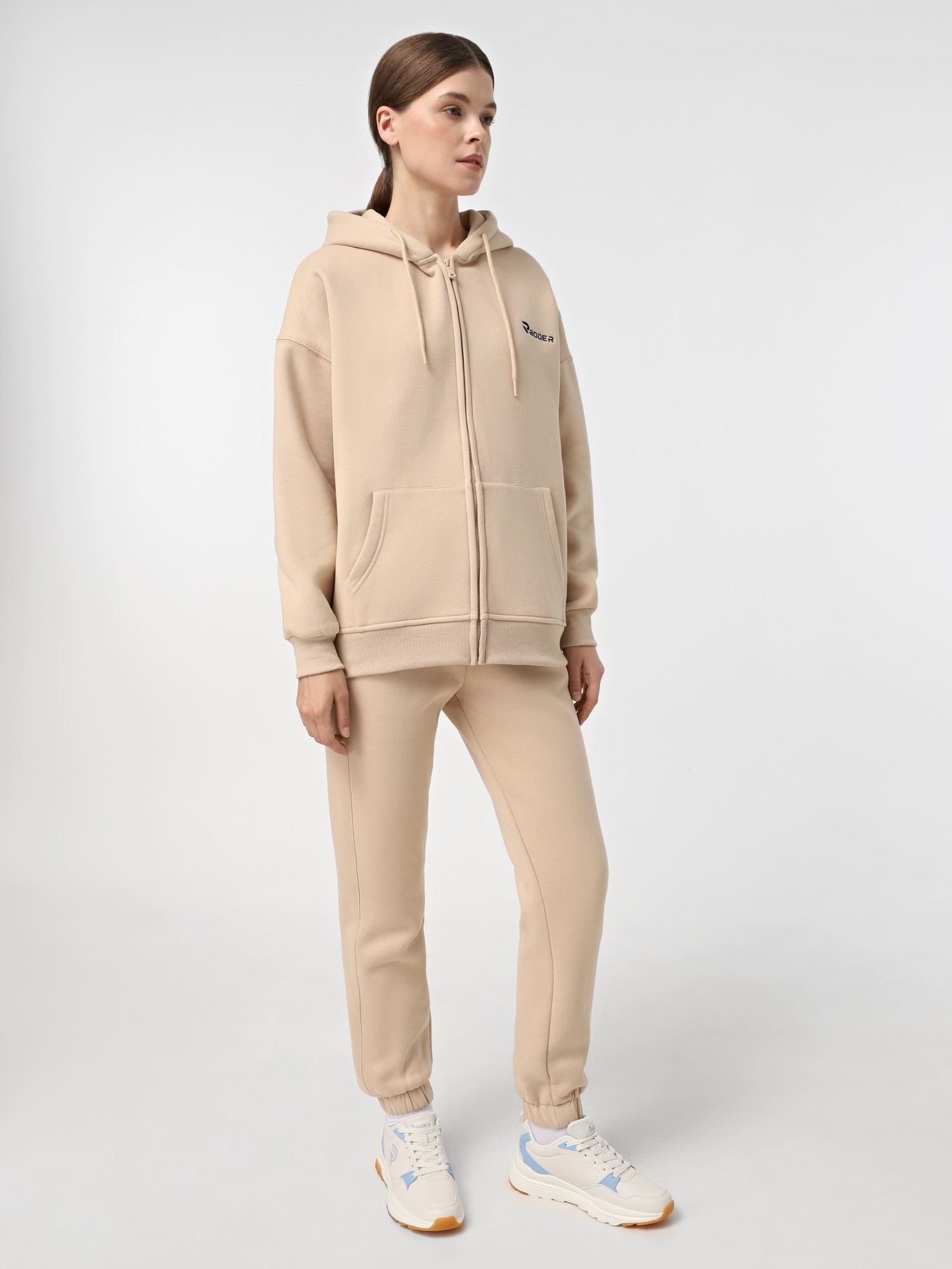 Толстовка женская Radder Silvisa бежевая 442512-125 изображение 3