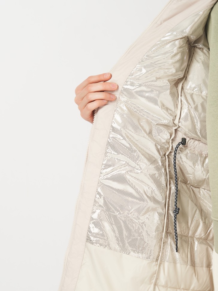 Куртка женская Columbia Pike Lake™ II Long Jacket бежевая 2051351-279  изображение 7