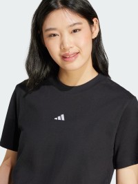 Футболка женская Adidas W SL SJ T черная JC5943 изображение 5