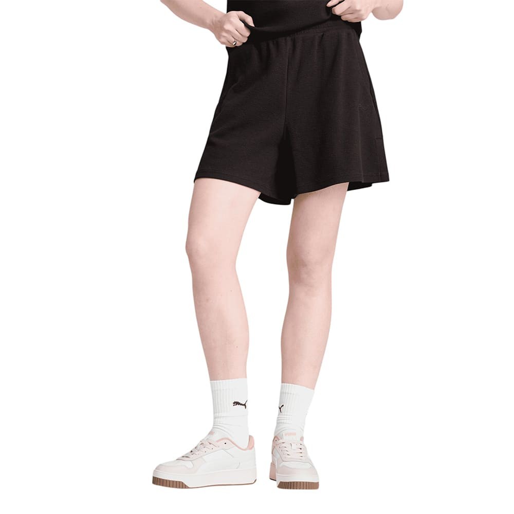 Шорти жіночі Puma HER High-Waist Shorts чорні 68506201 изображение 1