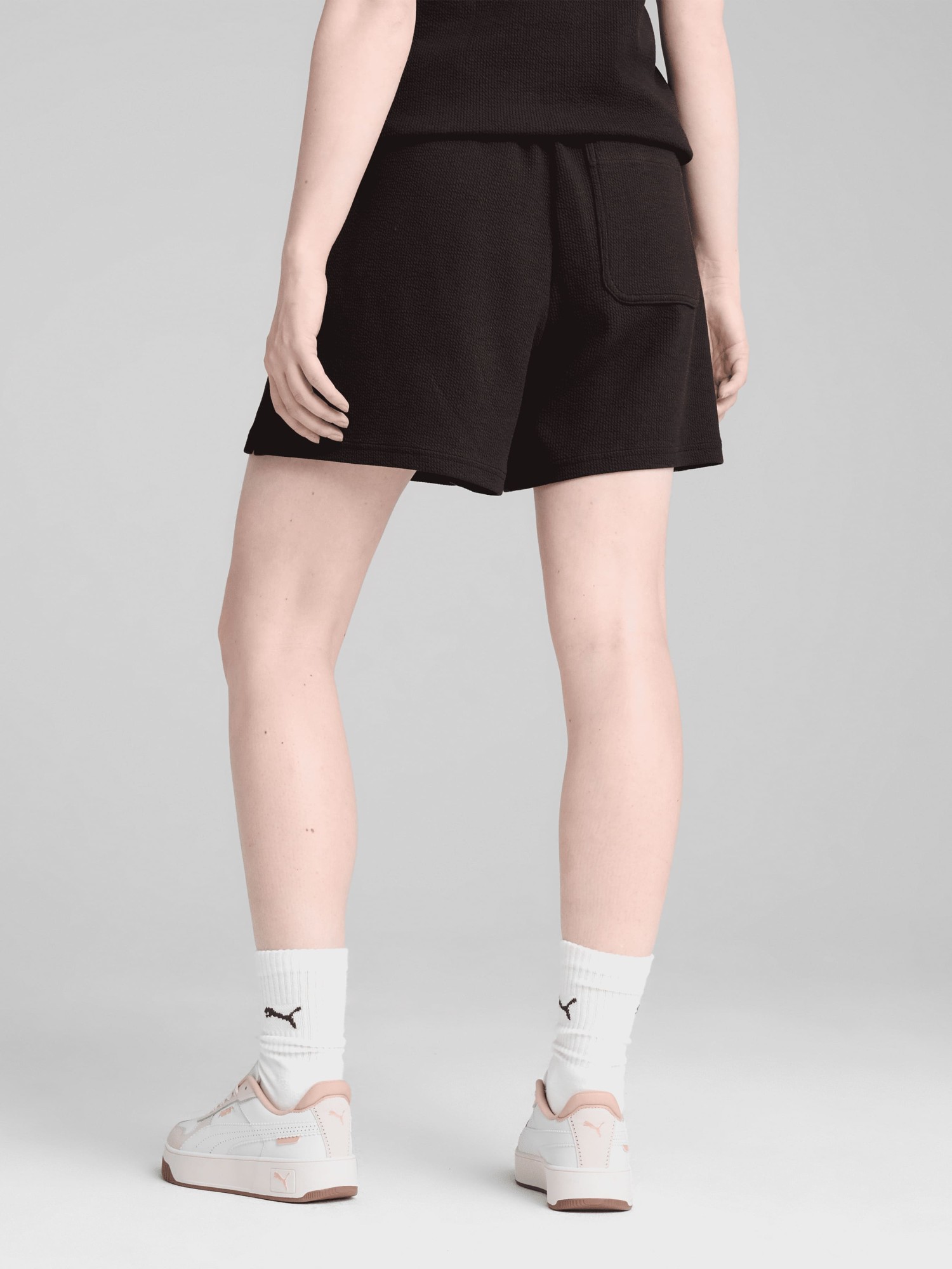 Шорти жіночі Puma HER High-Waist Shorts чорні 68506201 изображение 3