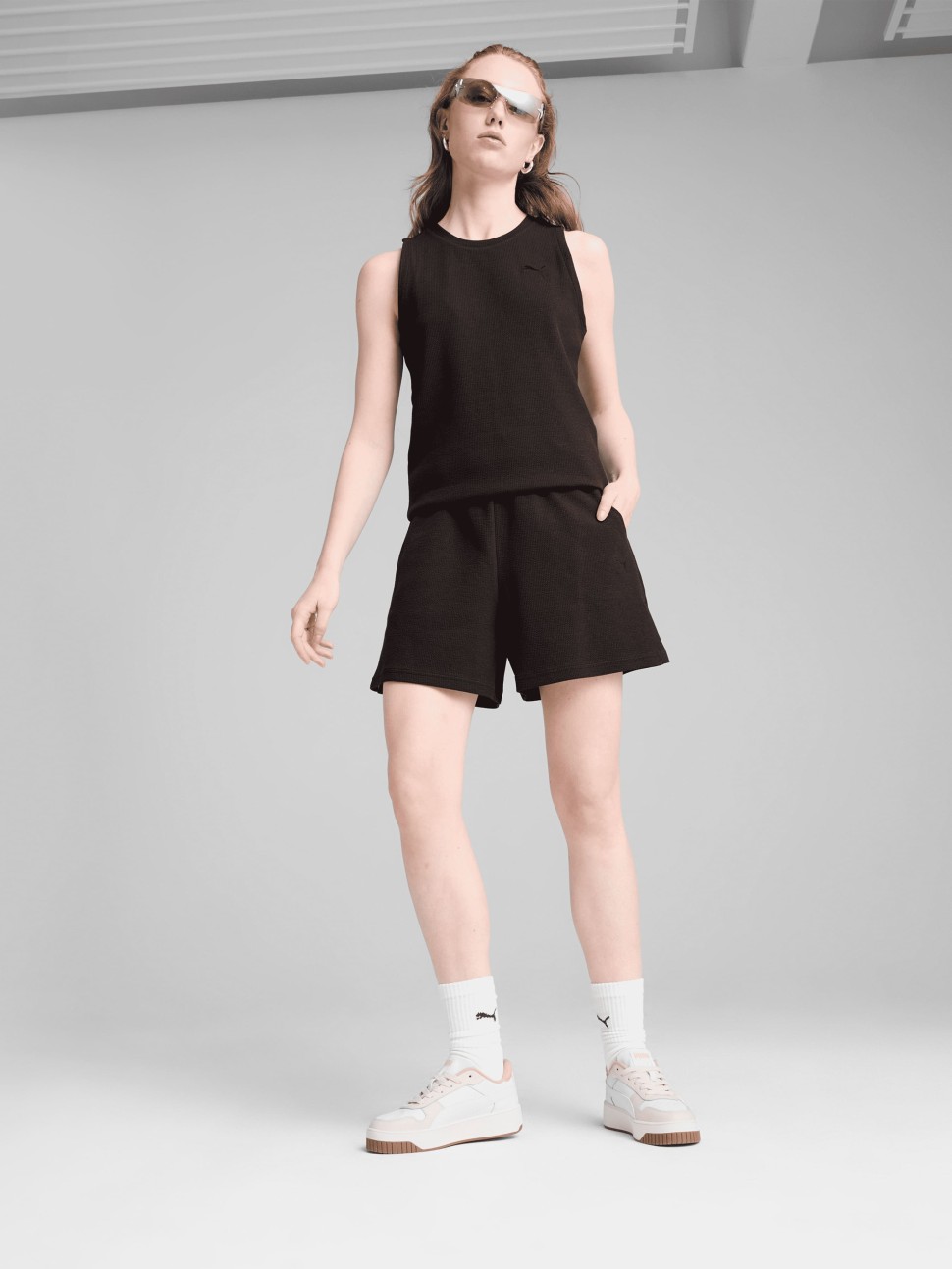 Шорти жіночі Puma HER High-Waist Shorts чорні 68506201 — фото 4
