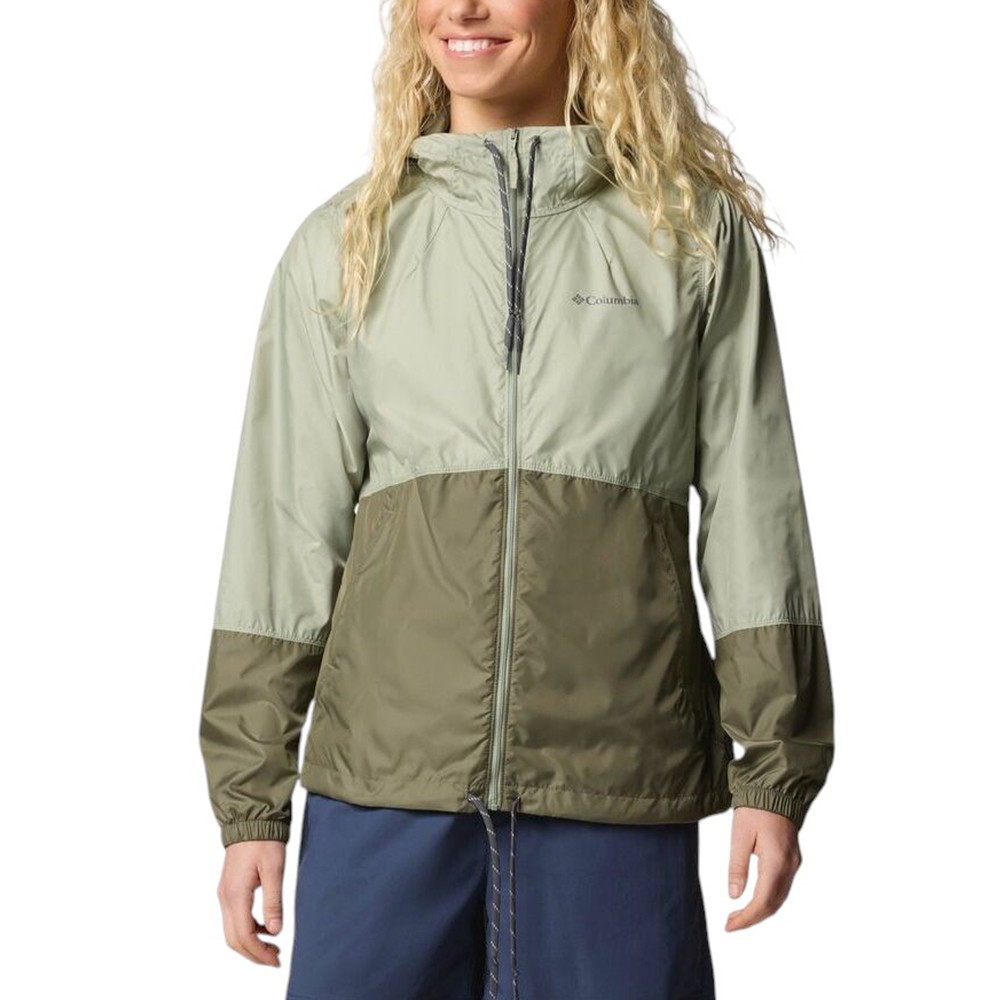 Ветровка женская Columbia Flash Forward™ II Windbreaker хаки 2116531-348