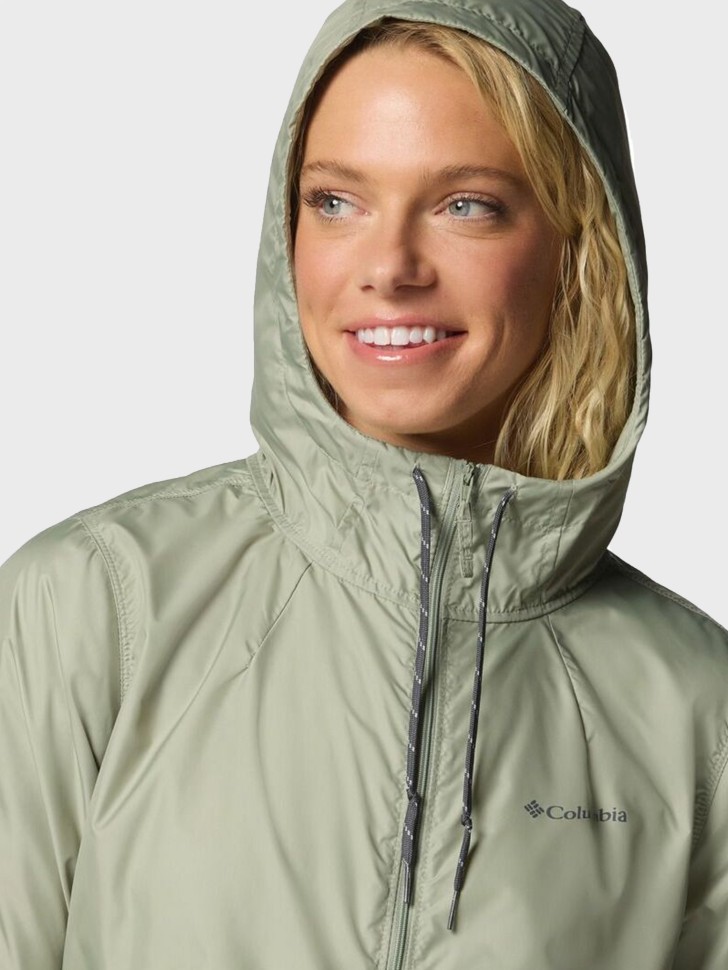 Вiтрiвка жiноча Columbia Flash Forward™ II Windbreaker хакі 2116531-348 изображение 5