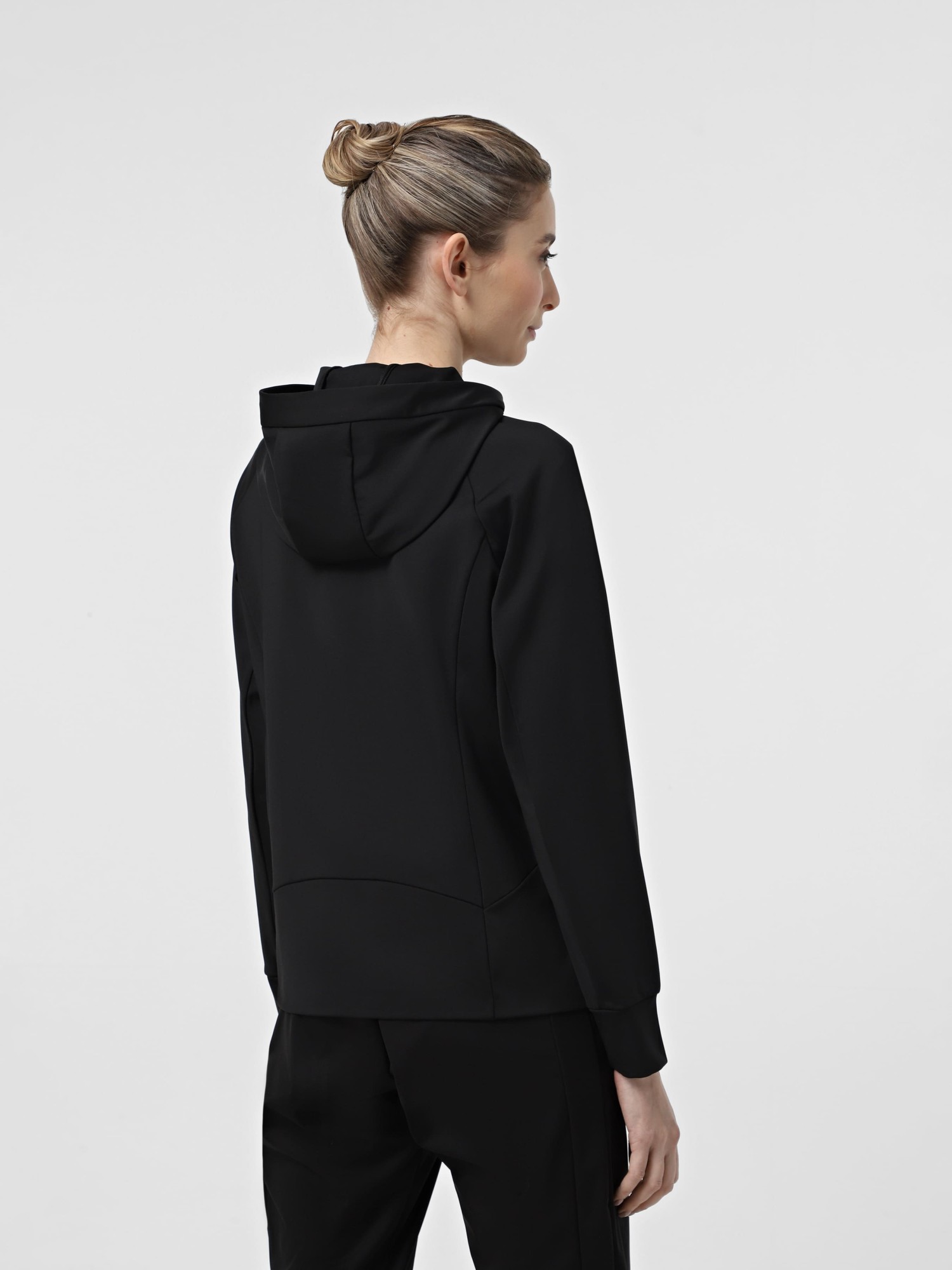 Толстовка жіноча Larum Evelyn чорна 102519-010 изображение 3