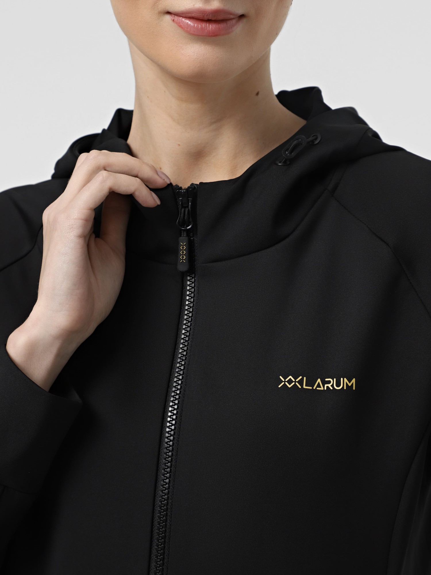 Толстовка жіноча Larum Evelyn чорна 102519-010 изображение 4