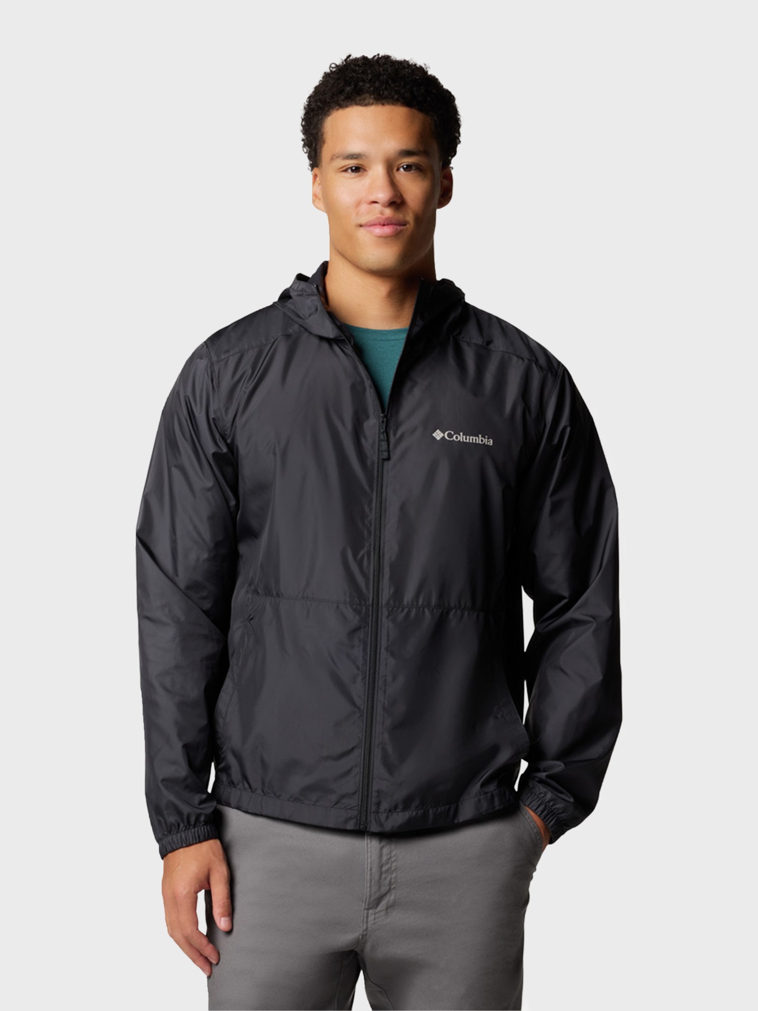 Ветровка мужская Columbia Flashback™ II Windbreaker черная 2117041-010 изображение 2