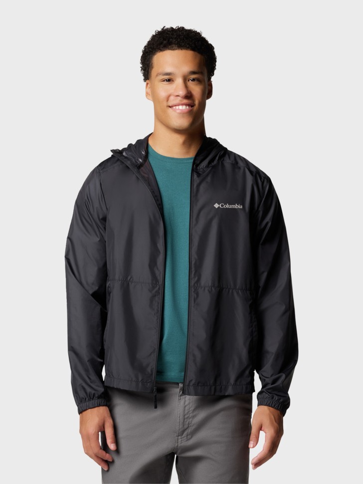 Ветровка мужская Columbia Flashback™ II Windbreaker черная 2117041-010 изображение 4