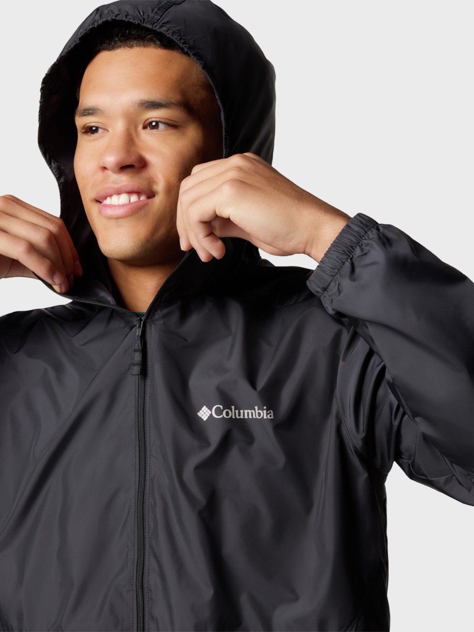 Вiтрiвка чоловiча Columbia Flashback™ II Windbreaker чорна 2117041-010 — фото 6