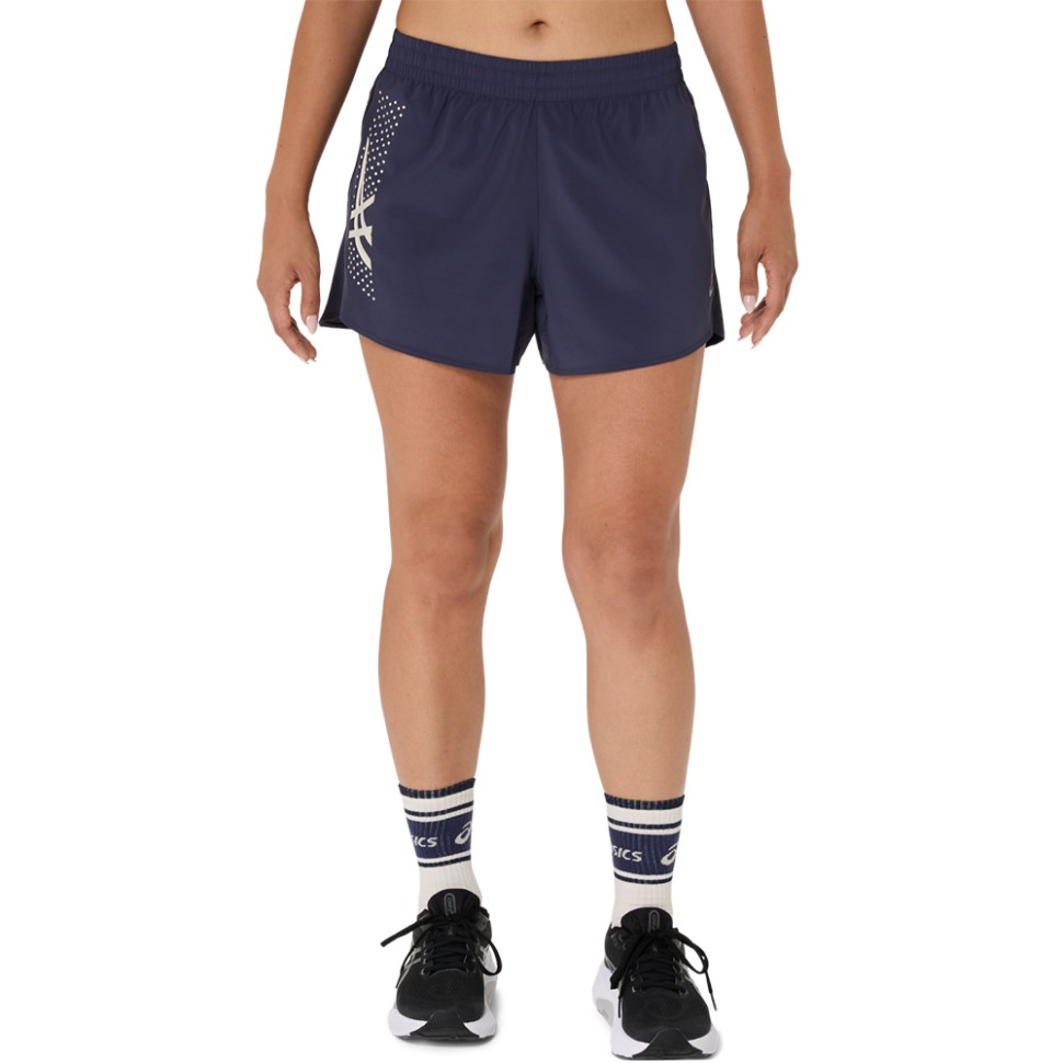 Шорты женские Asics ASICS ICON 4IN SHORT синие 2012D178-500 изображение 1