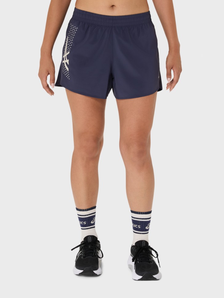 Шорты женские Asics ASICS ICON 4IN SHORT синие 2012D178-500 изображение 2