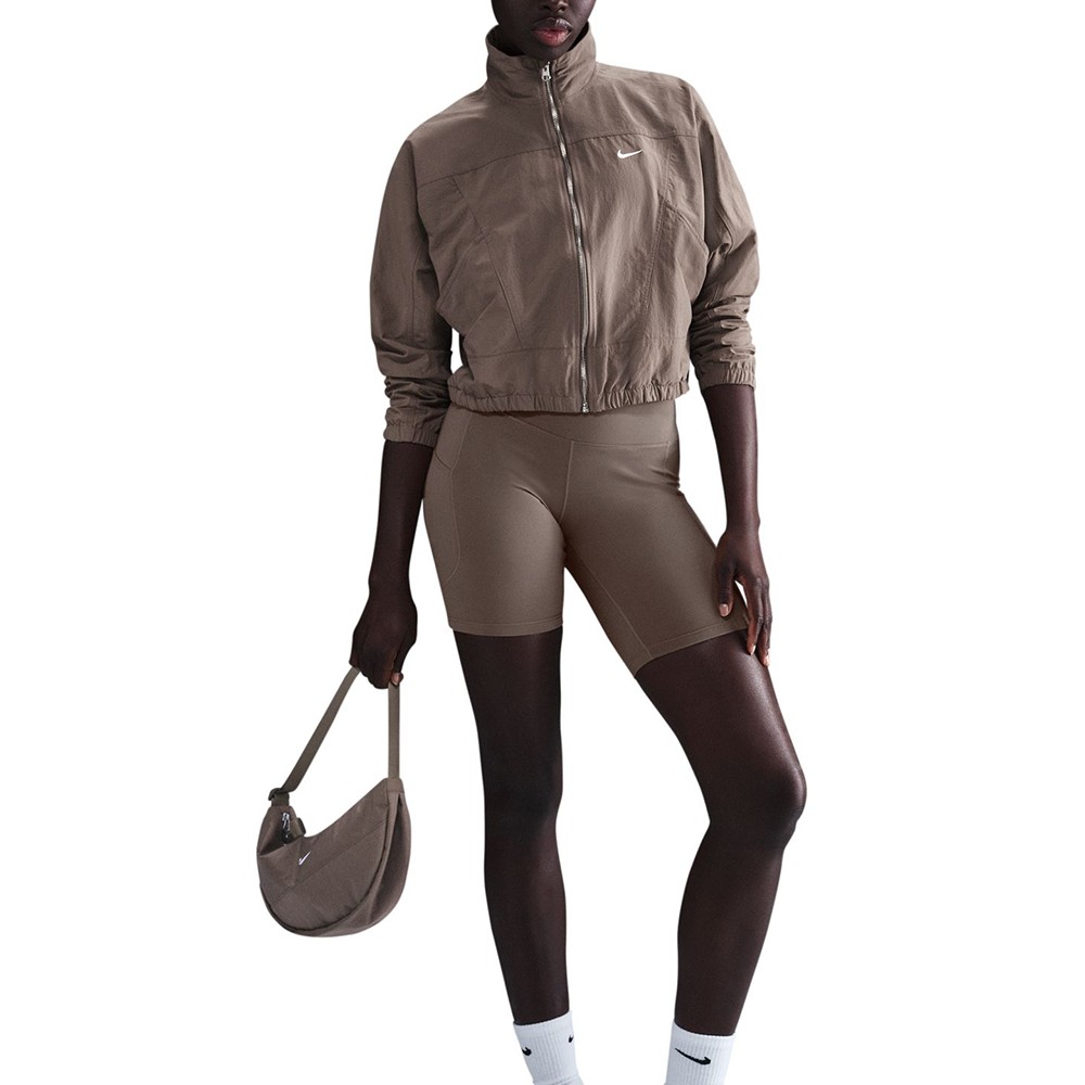 Ветровка женская Nike W NSW EVRTHNG WVN RPL UV JKT коричневая HJ0999-233