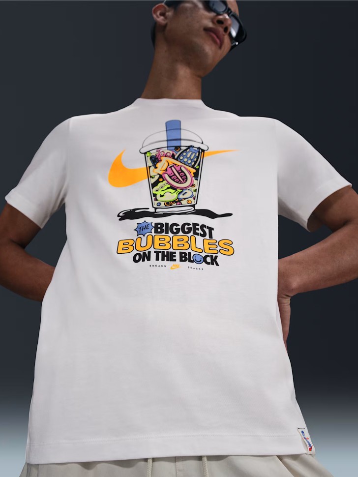 Футболка мужская Nike U NSW TEE OC SOLE FOOD HBR белая HJ0770-100 изображение 4