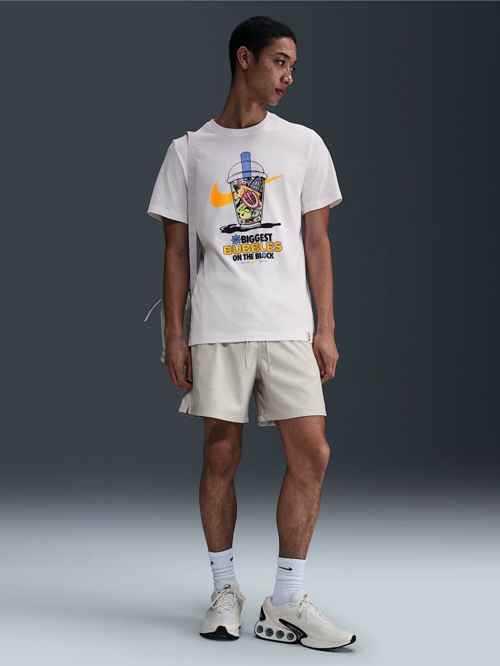 Футболка мужская Nike U NSW TEE OC SOLE FOOD HBR белая HJ0770-100 изображение 6