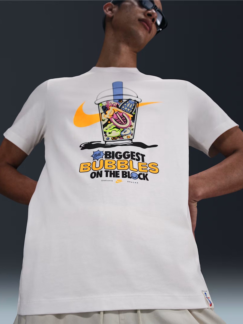 Футболка чоловіча Nike U NSW TEE OC SOLE FOOD HBR біла HJ0770-100 — фото 4