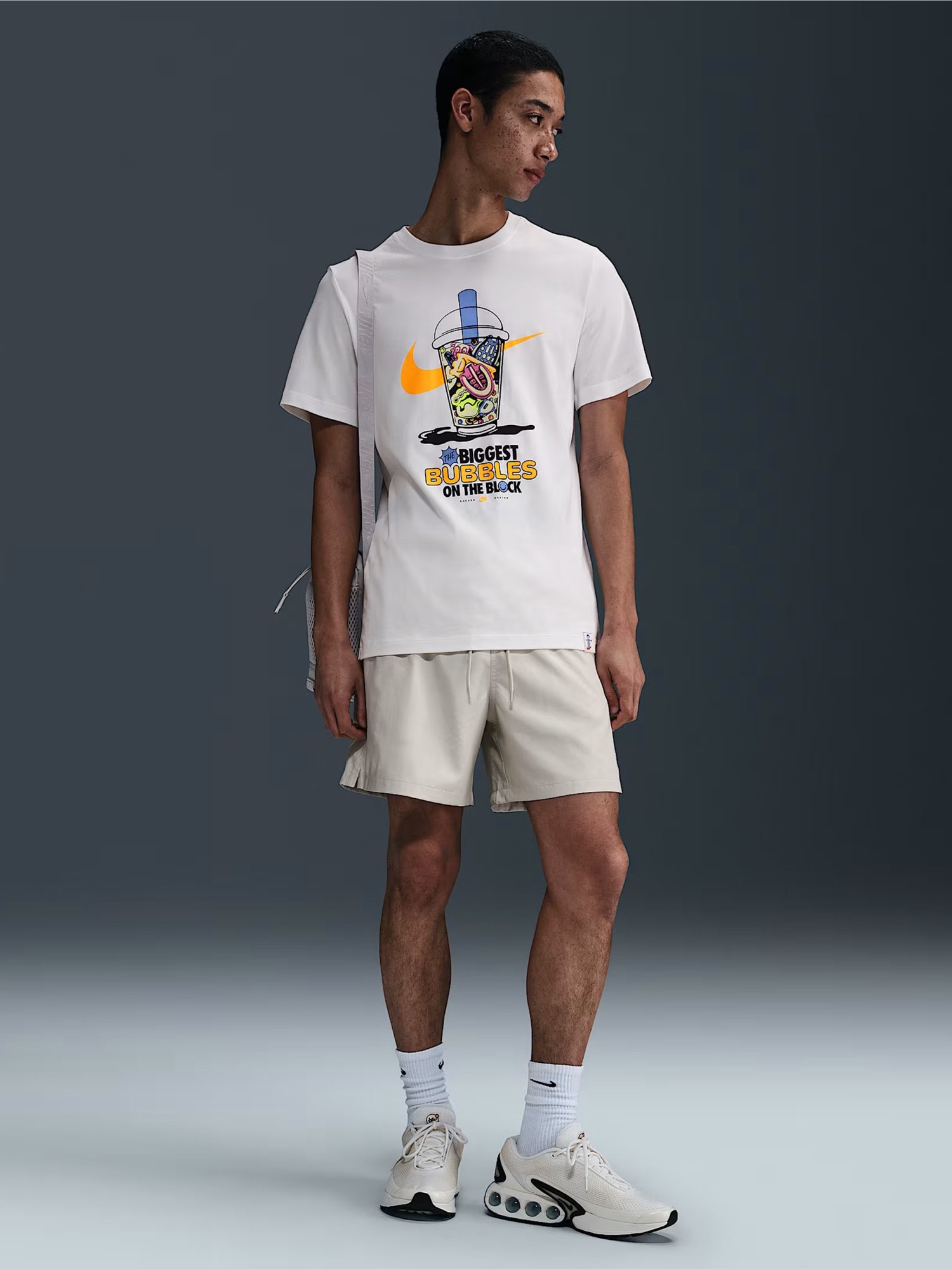 Футболка чоловіча Nike U NSW TEE OC SOLE FOOD HBR біла HJ0770-100 изображение 6