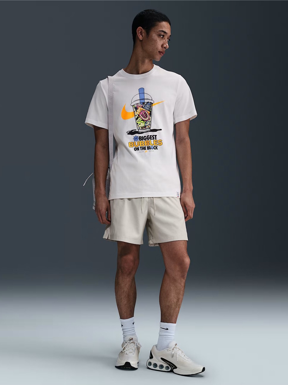 Футболка чоловіча Nike U NSW TEE OC SOLE FOOD HBR біла HJ0770-100 — фото 6