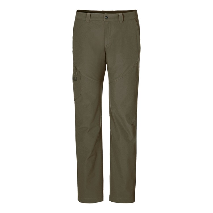 Брюки утепленные мужские Jack Wolfskin Chilly Track Xt Pants Men серые 1502381-4690 изображение 1