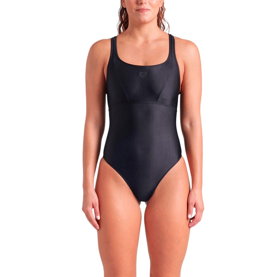 Купальник жіночий Arena SOLID SWIMSUIT CONTROL PRO BAC чорний 005910-501 — фото 1