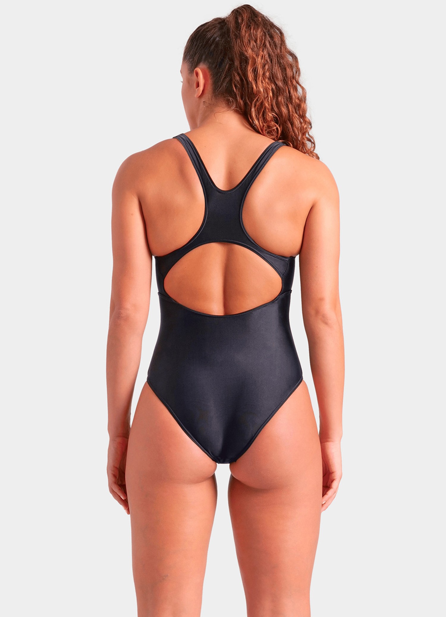 Купальник женский Arena SOLID SWIMSUIT CONTROL PRO BAC черный 005910-501 изображение 5