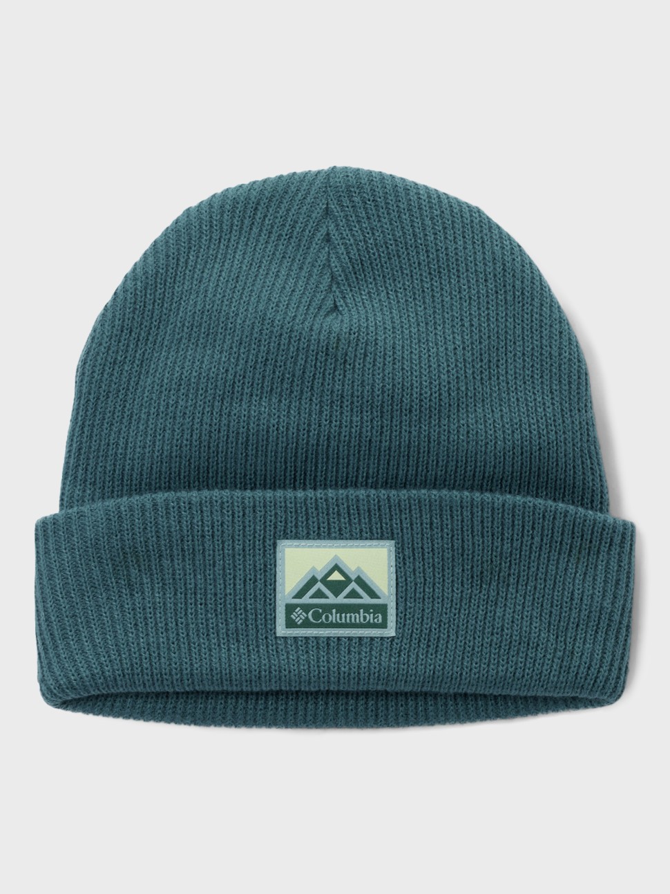 Шапка Columbia Whirlibird™ Cuffed Beanie бірюзова 1911321-429 — фото 2