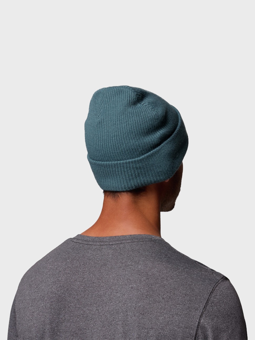Шапка Columbia Whirlibird™ Cuffed Beanie бірюзова 1911321-429 — фото 4