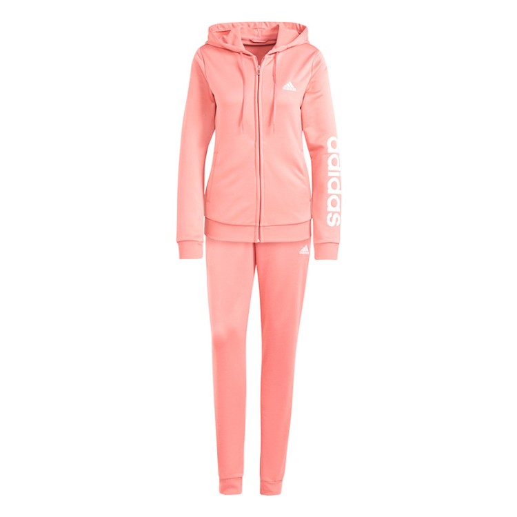Костюм женский Adidas W Lin Ft Ts розовый GM5578 изображение 1