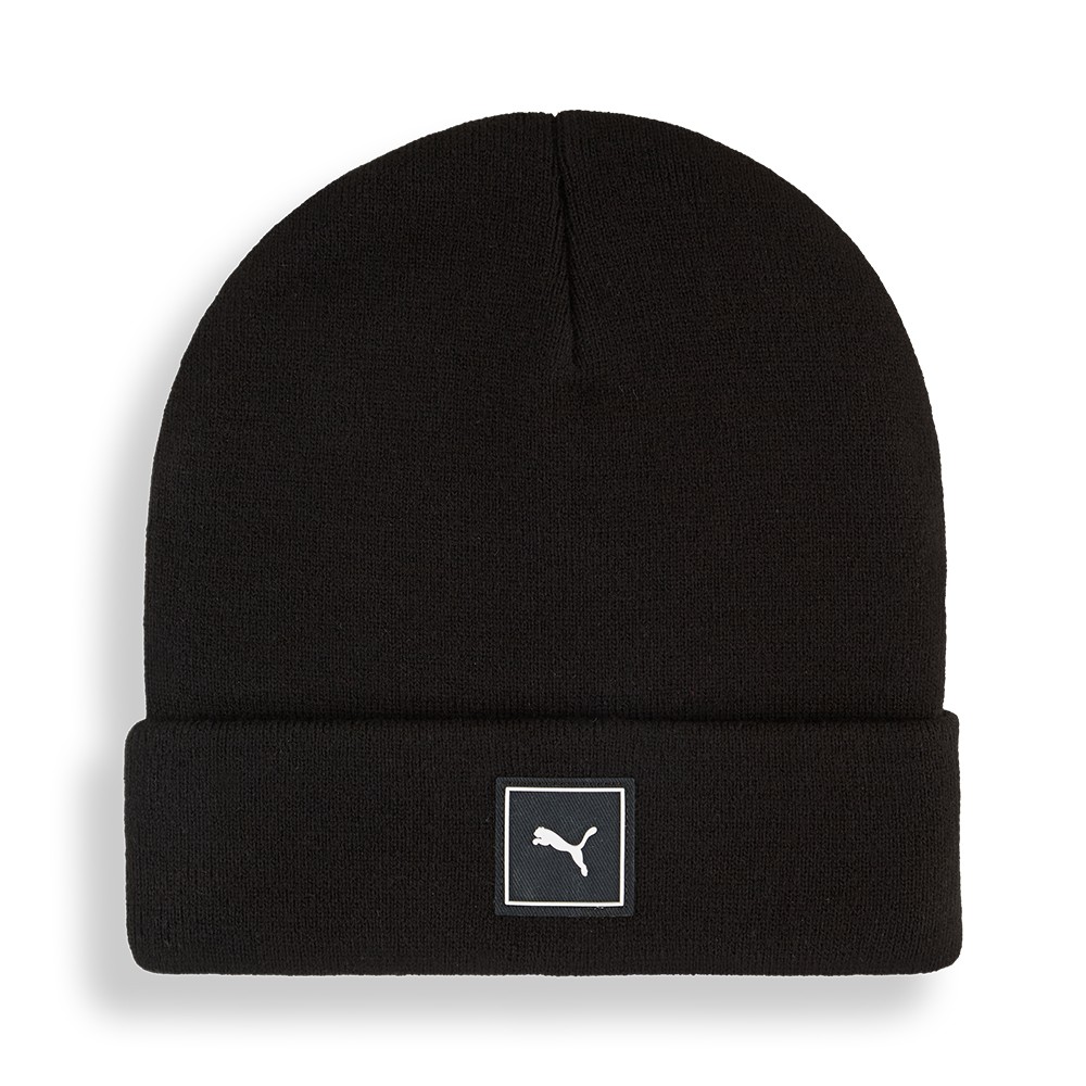 Шапка  Puma WARDROBE ESS High Crown Beanie черная 02640901