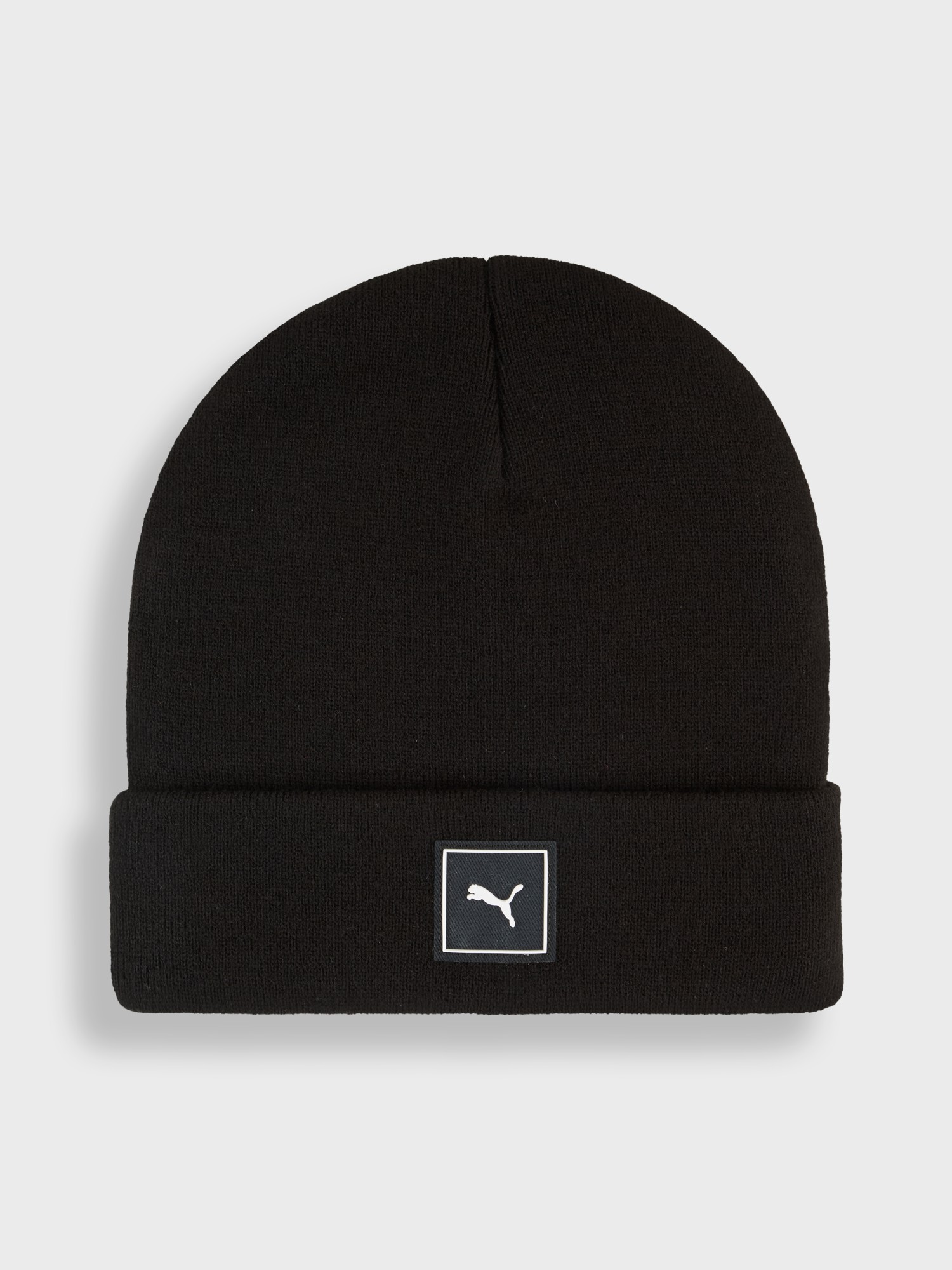 Шапка  Puma WARDROBE ESS High Crown Beanie чорна 02640901 изображение 2