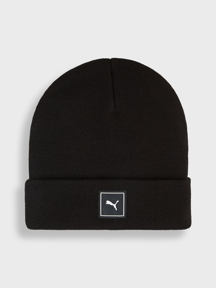 Шапка  Puma WARDROBE ESS High Crown Beanie черная 02640901 изображение 2