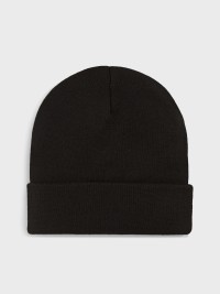 Шапка  Puma WARDROBE ESS High Crown Beanie черная 02640901 изображение 3