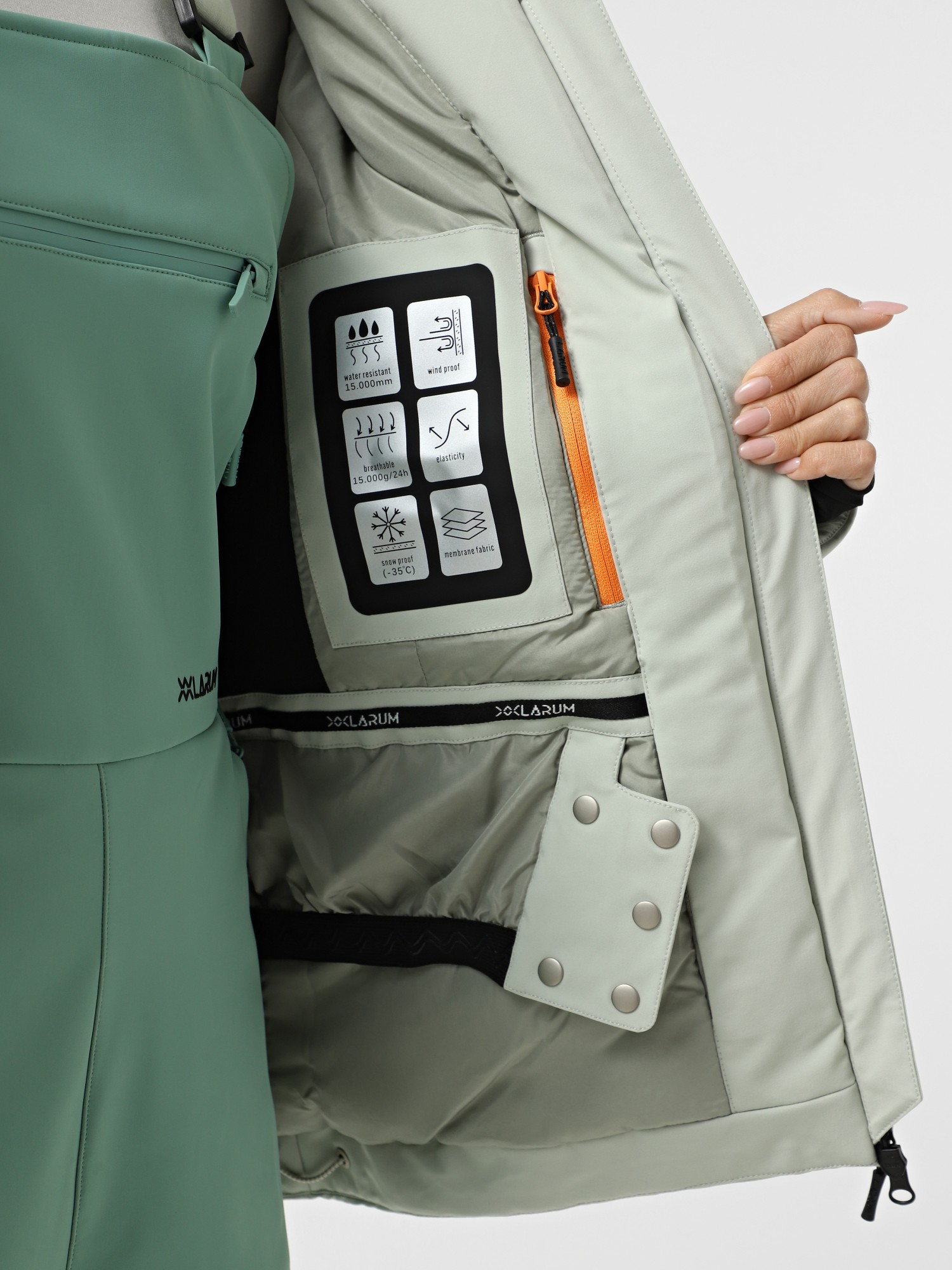 Куртка жіноча Larum Jetstream зелена 555076W-310 изображение 4