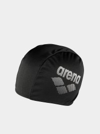 Шапочка для плавания Arena POLYESTER II черная 002467-500 изображение 2