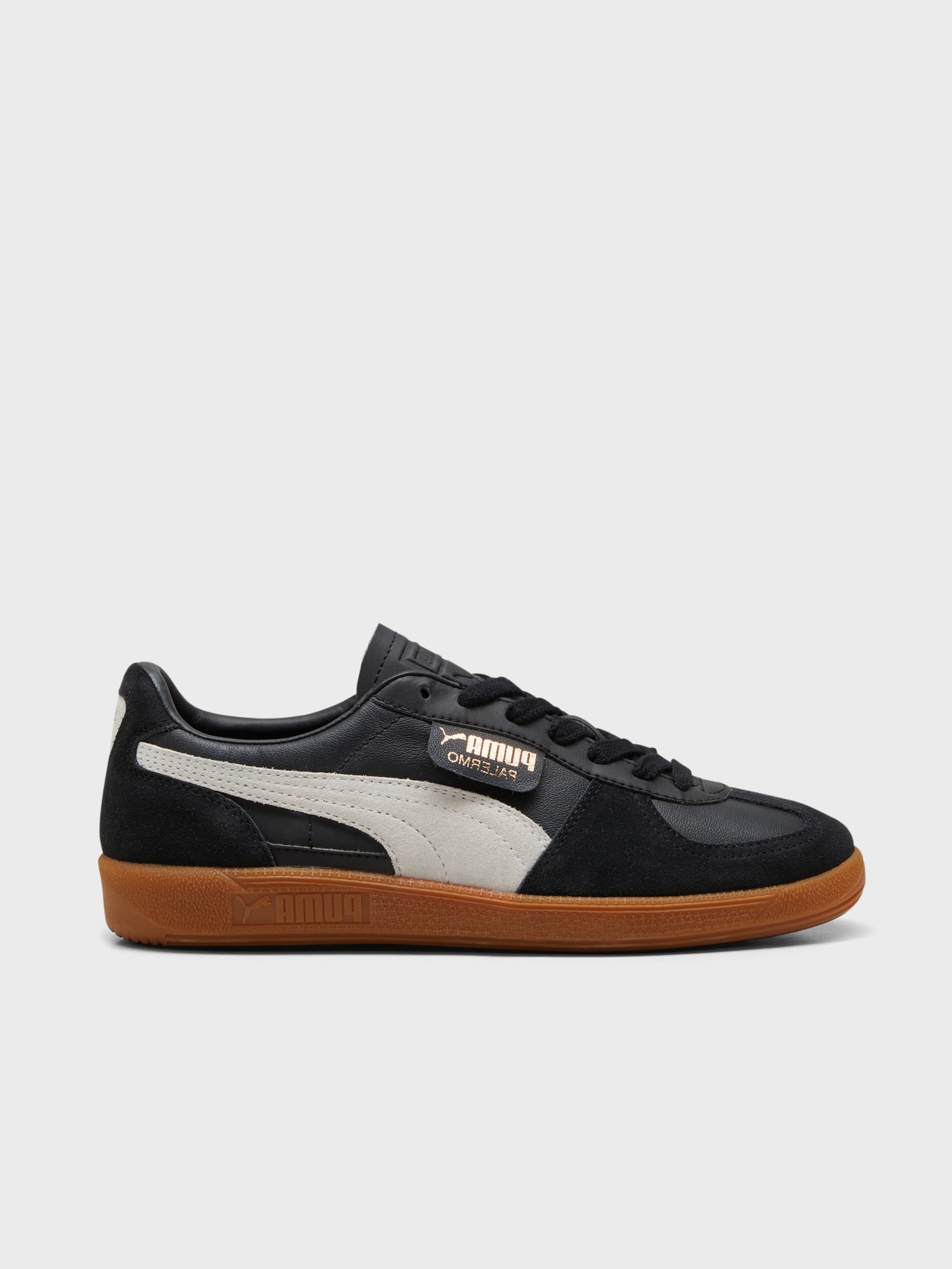 Кросівки чоловічі Puma Palermo Lth чорні 39646403 изображение 2