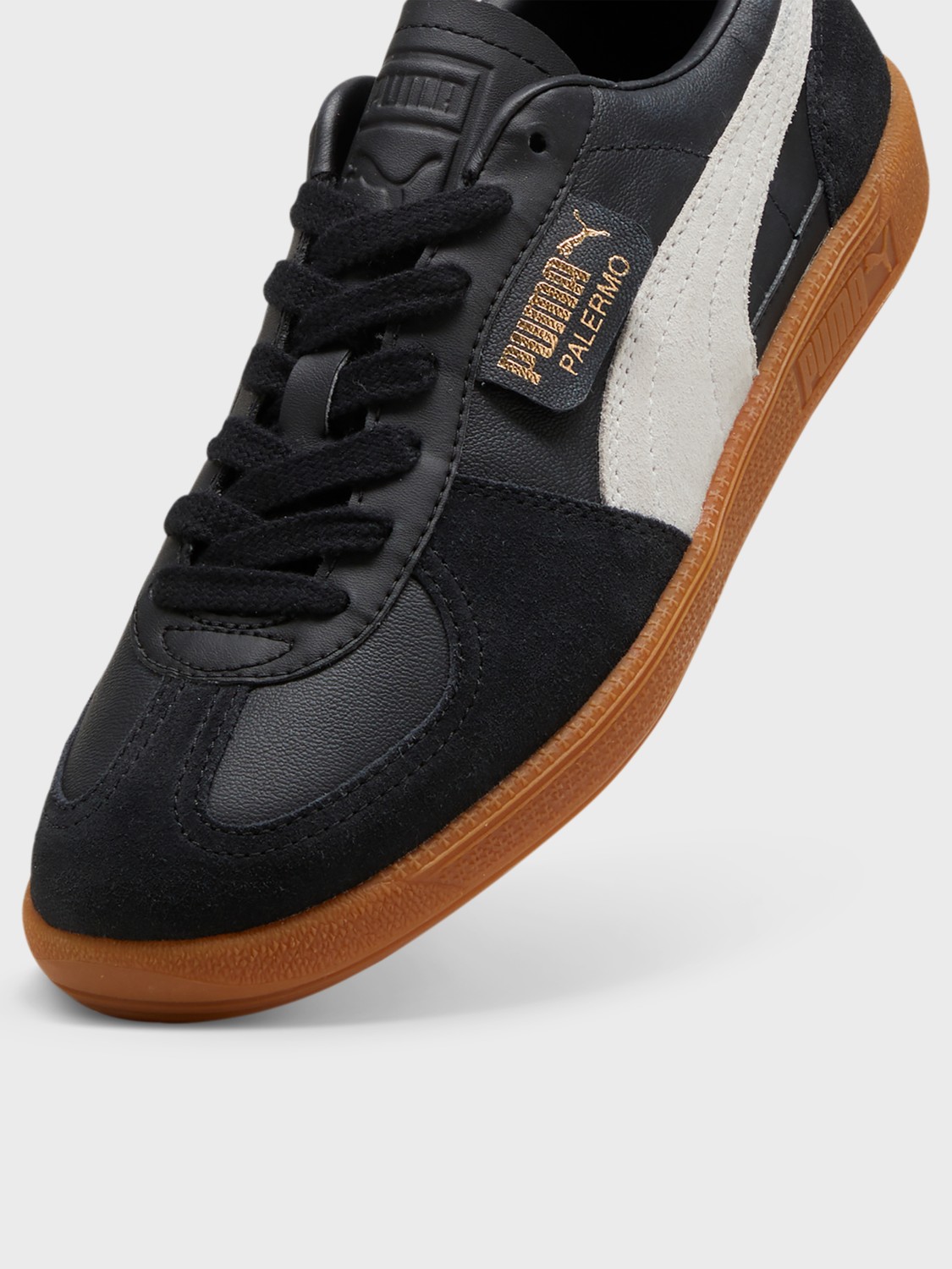 Кросівки чоловічі Puma Palermo Lth чорні 39646403 изображение 5