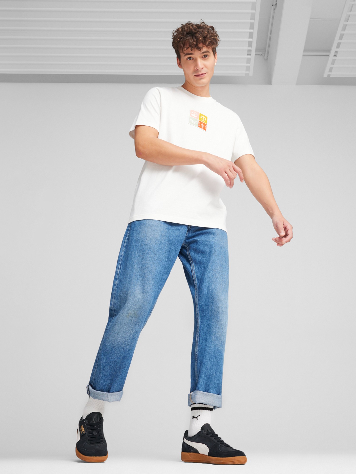 Кросівки чоловічі Puma Palermo Lth чорні 39646403 изображение 9