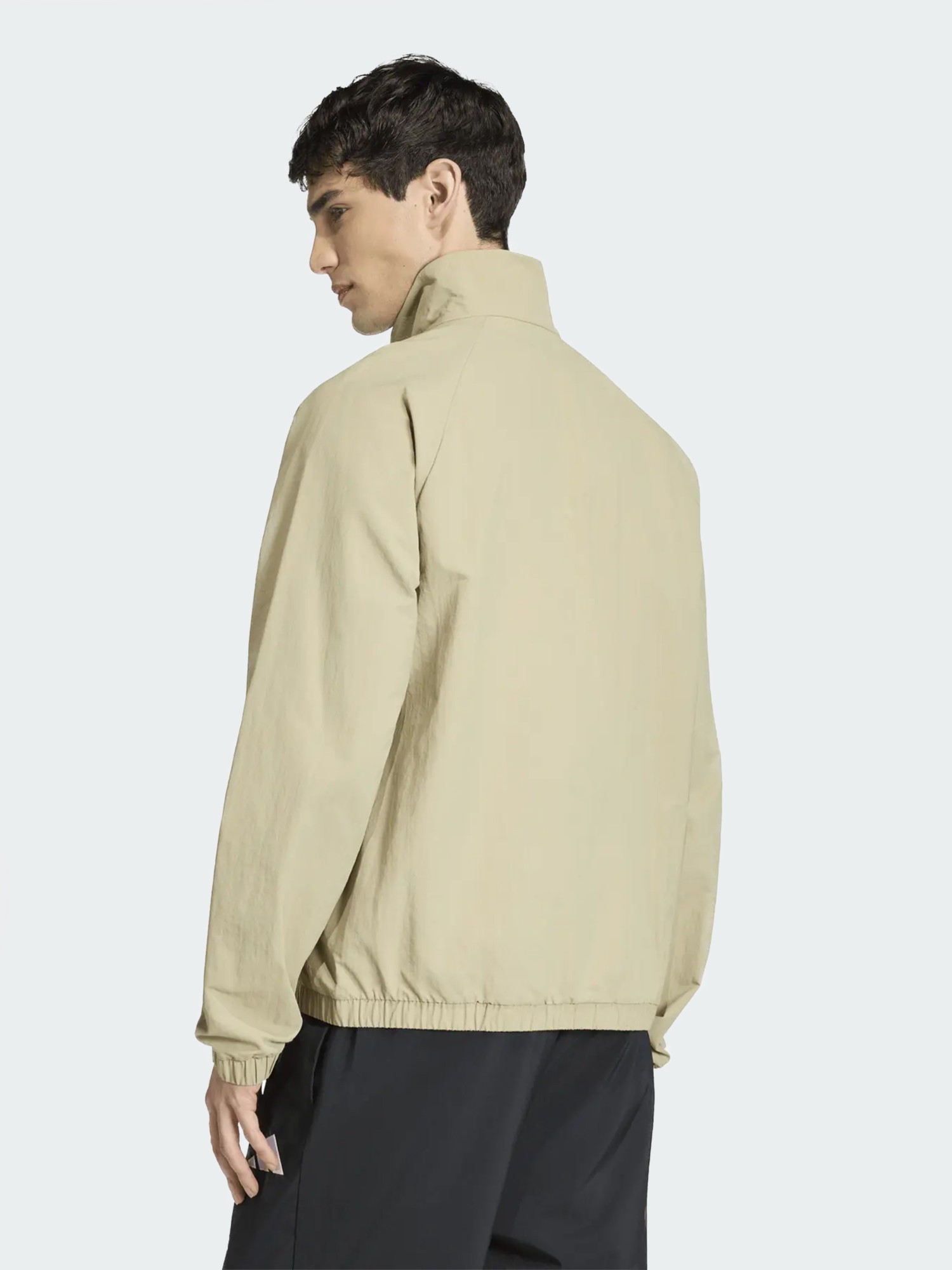 Вітрівка чоловіча Adidas Essential Small Logo Windbreaker хакі KB6076 изображение 4