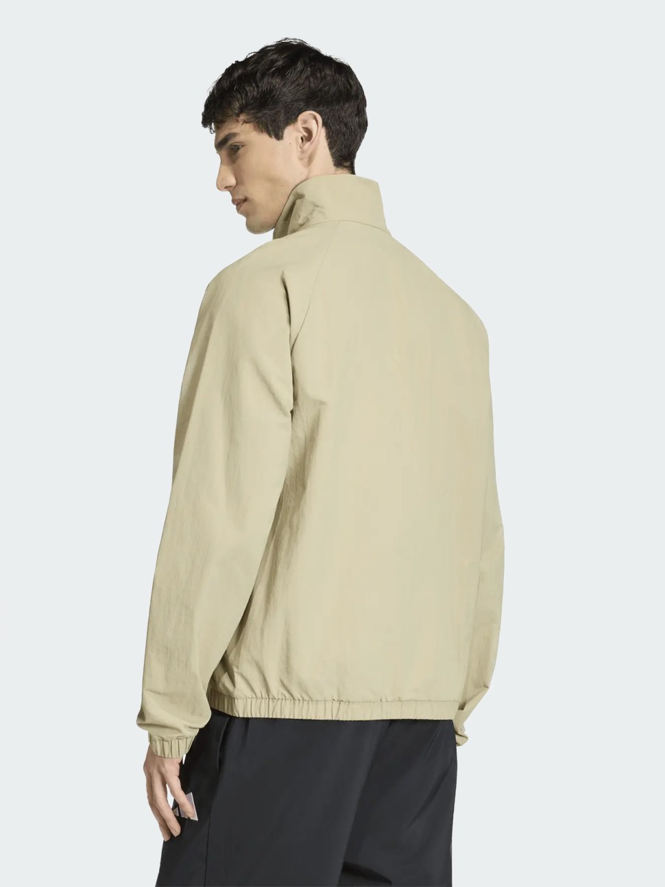Вітрівка чоловіча Adidas Essential Small Logo Windbreaker пісочна KB6076 — фото 4