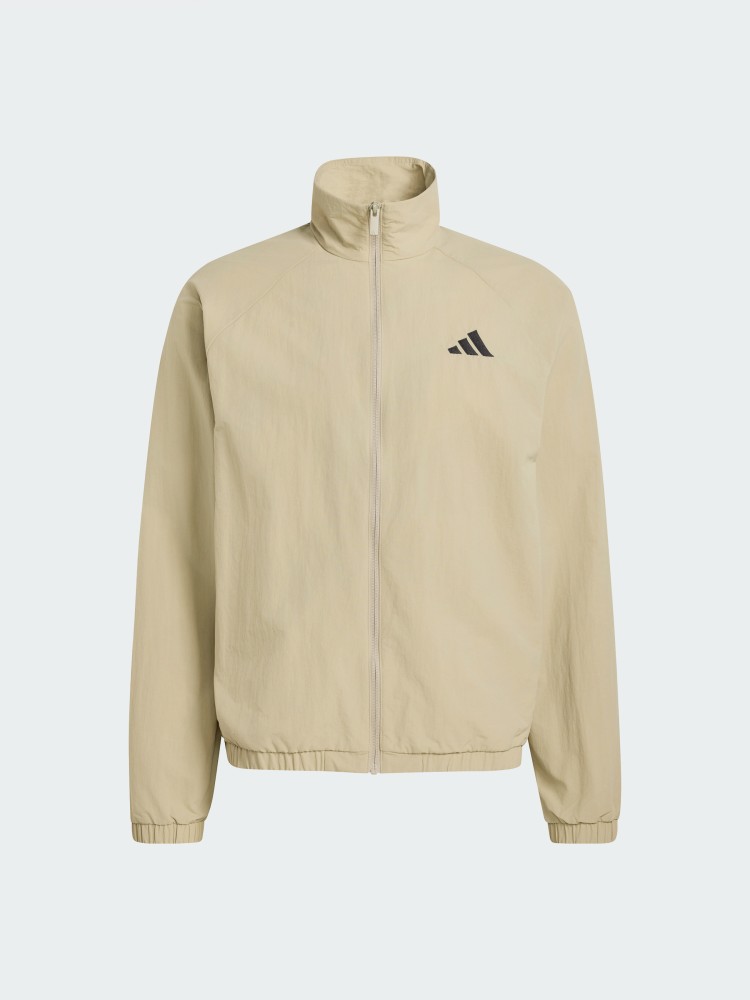 Вітрівка чоловіча Adidas Essential Small Logo Windbreaker пісочна KB6076 изображение 7