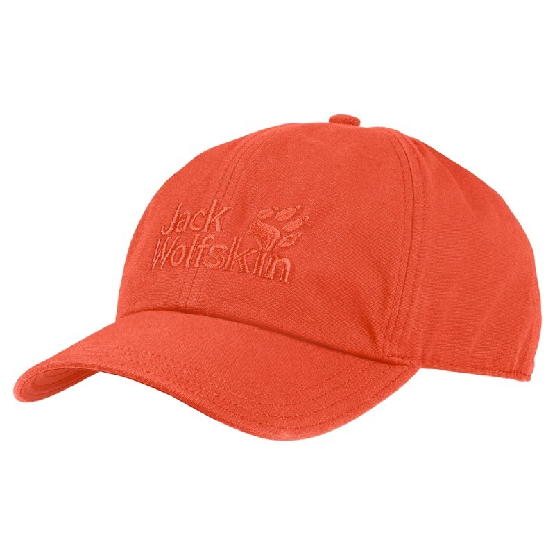 Бейсболка Jack Wolfskin оранжевая 1900671-3727 — Sport City Бейсболка Jack Wolfskin оранжевая 1900671-3727