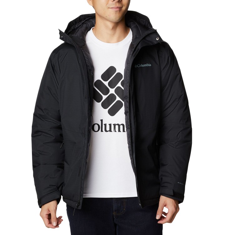  Куртка мужская Columbia Oak Harbor™ Insulated Jacket черная 1958661-010 изображение 1