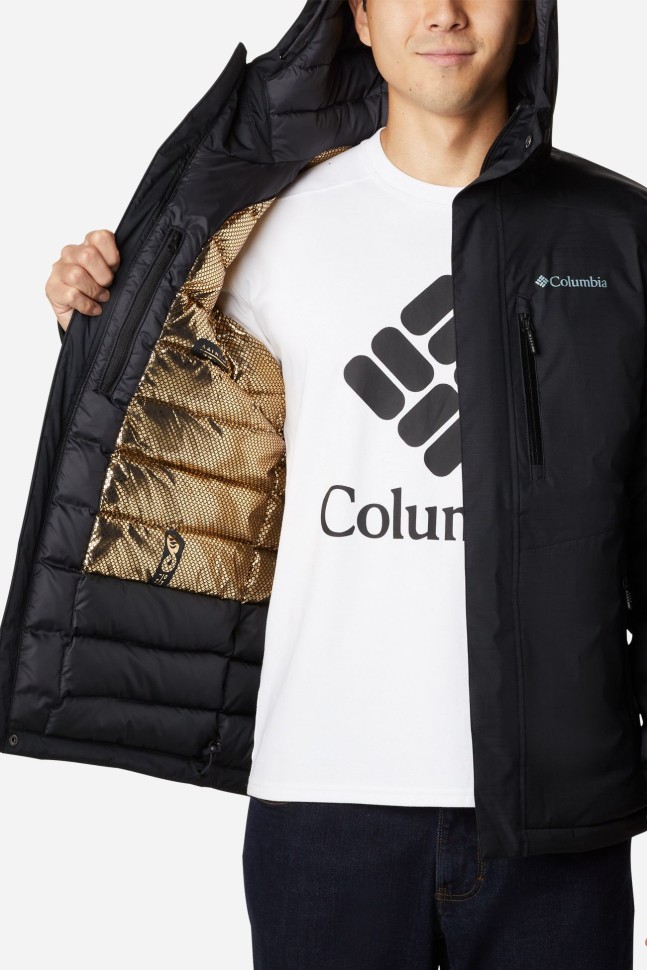  Куртка мужская Columbia Oak Harbor™ Insulated Jacket черная 1958661-010 изображение 4