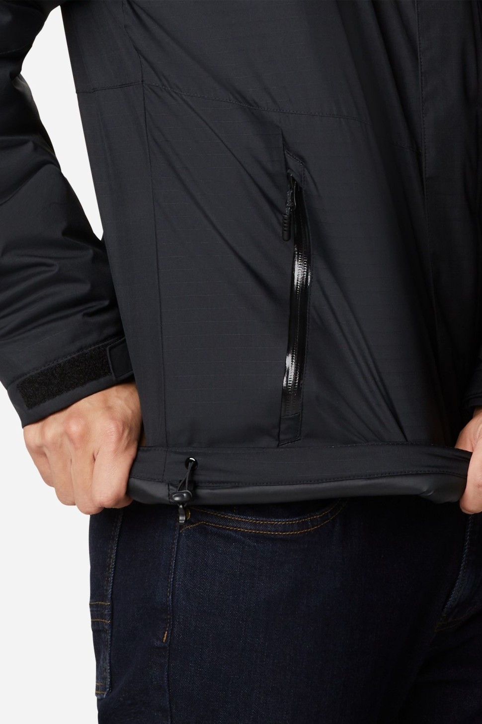 Куртка чоловіча Columbia  Oak Harbor™ Insulated Jacket  чорна 1958661-010 — фото 6